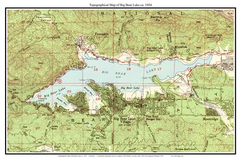 New Topographic Maps Of California Lakes Old Maps Blog