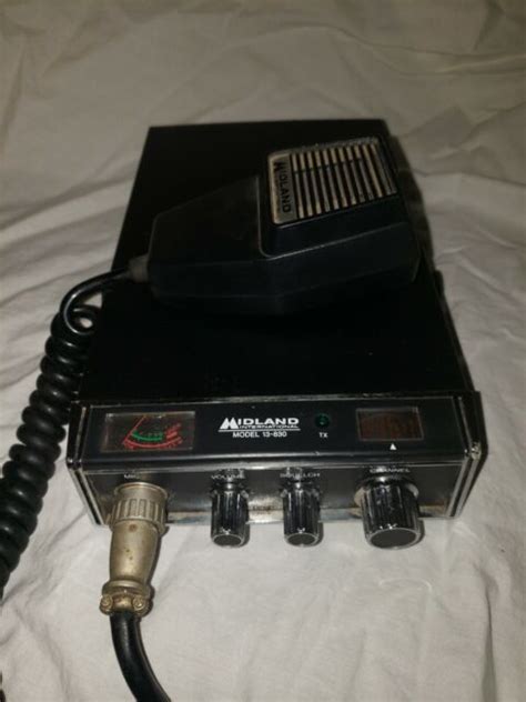 Vintage Midland International Cb Radio Model 13 830 Transceiver 1976