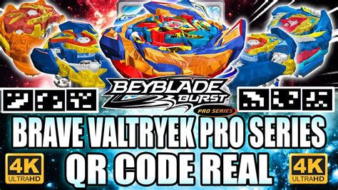 Brave Valtryek Pro Series Qr Code All Valtryeks Beyblade Burst Pro Series Zankye Collab Youtube