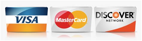 Clipart Credit Cards Logos We Accept Visa Mastercard And Discover Hd