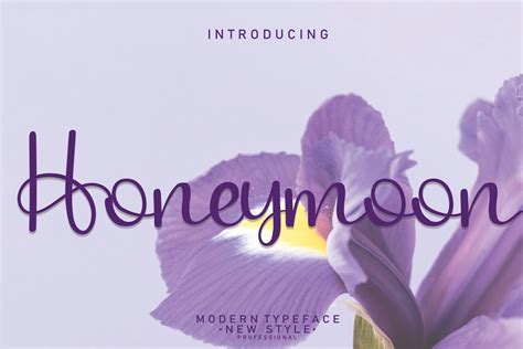 Honeymoon Font By William Jhordy · Creative Fabrica