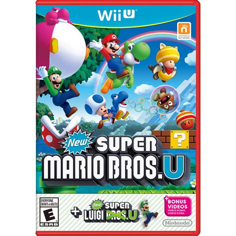 Nintendo New Super Mario Bros U New Super Luigi U Wuppatwe