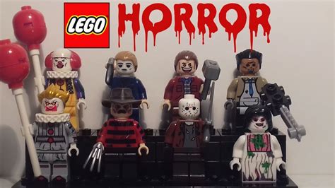 Lego Horror Movie Custom Minifigures Youtube