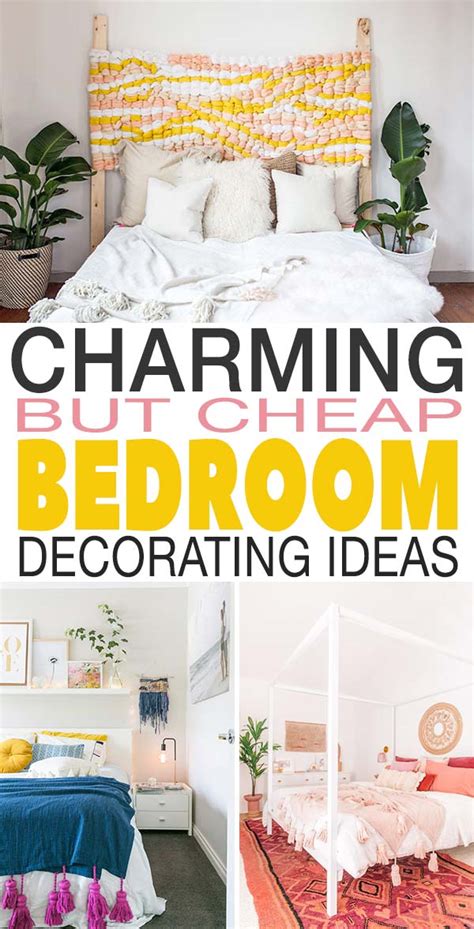 Diy Small Bedroom Decorating Ideas On A Budget So The Bedcovers And