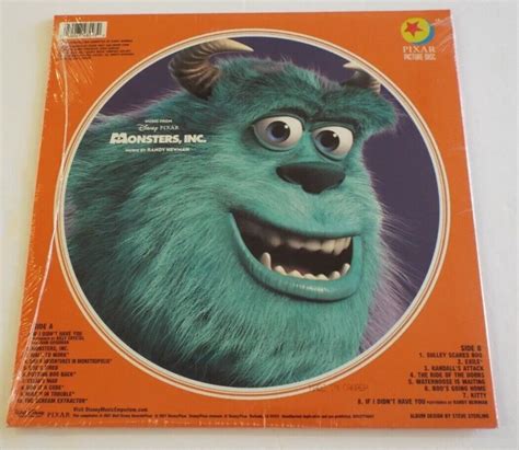 Monsters Inc Soundtrack Picture Disc Vinyl Record Pixar Vinyl Record Ebay