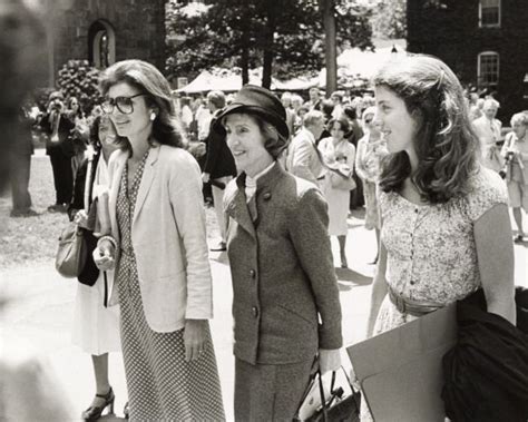 Jackie Kennedy And Her Mother Janet Auchincloss Attending Jackies