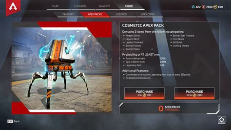 What Level Is 500 Apex Packs