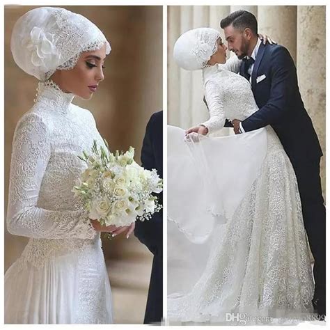 Upload the photo on bugelinlik.com. Discount Modest Muslim Wedding Dress 2019 Turkish Gelinlik ...