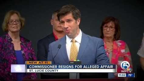 Commissioner Resigns For Alleged Affair Youtube