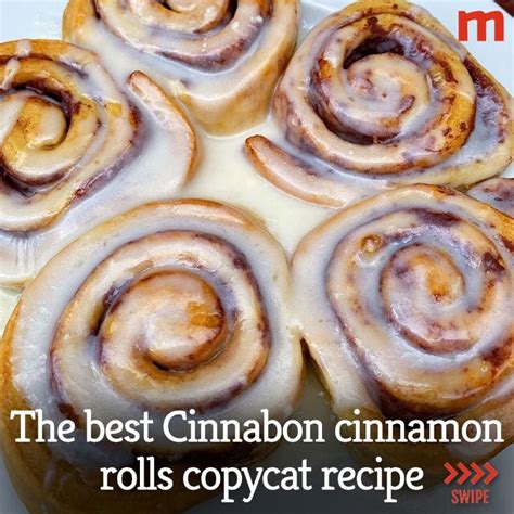For The Rest Of The Recipe Head To Our Site Copycat Cinnabon Cinnamon