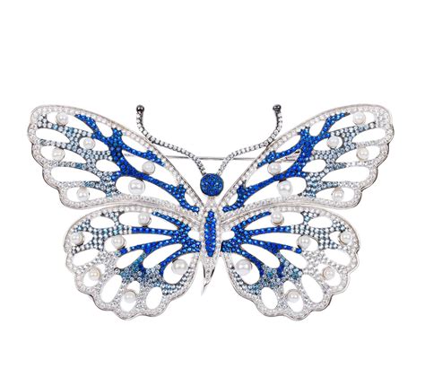 Sterling Silver Cultured Pearl Butterfly Buy Online Free Insured Uk