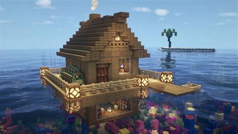 Cozy Minecraft Cottage in 2021 | Minecraft cottage, Minecraft water