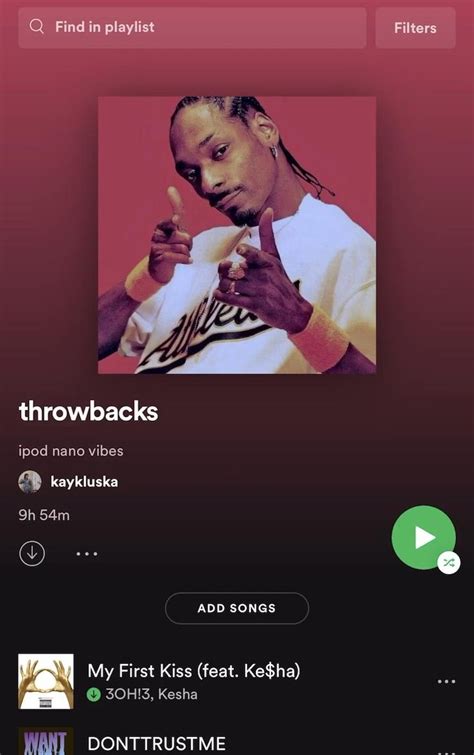 Throwbacks Playlist By Kaykluska Spotify Video Throwback
