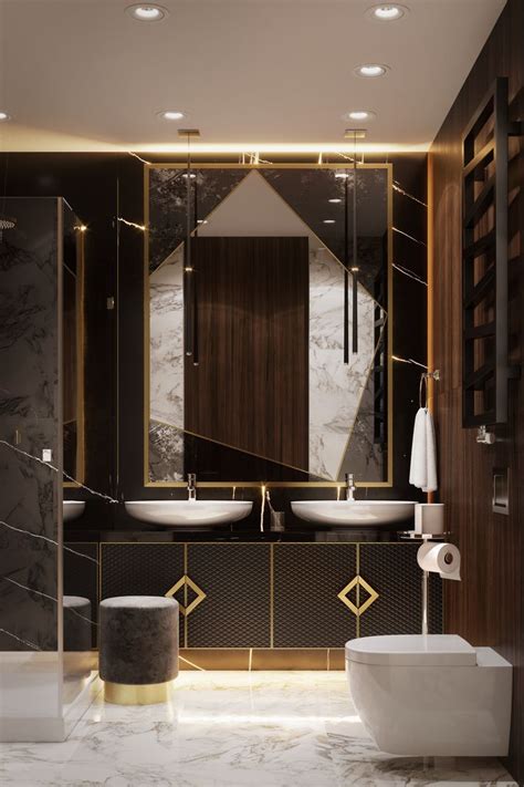 Today, bathrooms are seen as one of the most private areas of a house, and reflect creativity and plenty of style. APARTMENT IN KIEV on Behance | Bathroom interior design ...