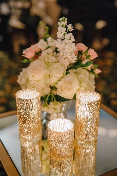 Gold Candle Wedding Centerpieces Want To Maximize The Glow Of Your