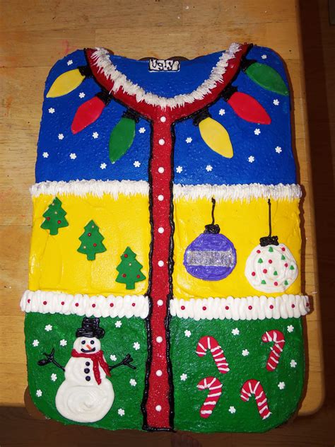 pin by kelly hellmich on christmas ugly christmas sweater cake ugly sweater cake ugly