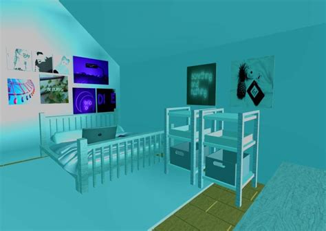 Roblox Gfx Background Aesthetic Room I Put The Furniture Well