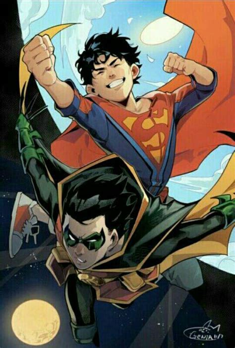 ImÁgenes Damian Wayne X Jonathan Kent In 2022 Dc Comics Artwork Superhero Comic Comics Artwork