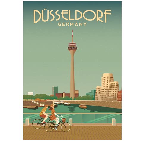 Das Schönste Düsseldorf Poster Jemals Jetzt Exklusiv Bei Mr