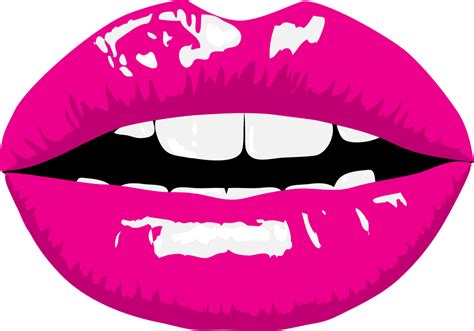 Pink Lips Clipart Clipartxtras Clipartix