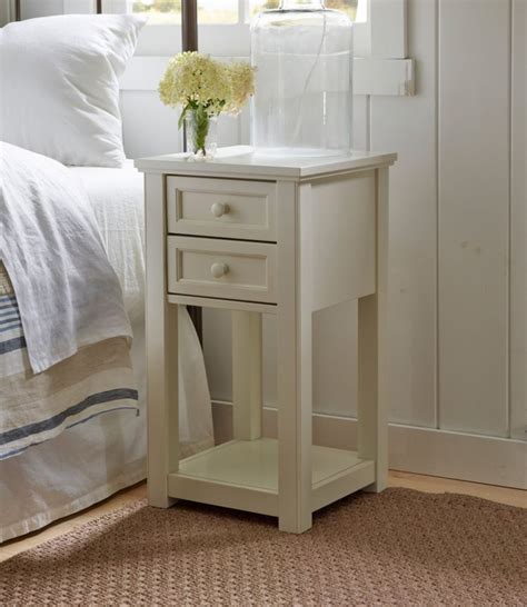A rustic side table will have farmhouse charm with a distressed look and subdued design, adding a warm sense of comfort. Painted Farmhouse Two-Drawer Side Table | Furniture ...