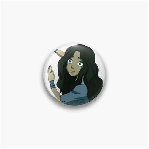 Katara Looked Up Avatar Pin For Sale By Blueeyes374 Redbubble