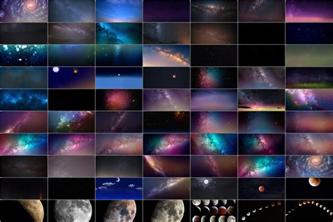 260 Night And Starry Sky Photoshop Overlays Professional Photo Etsy