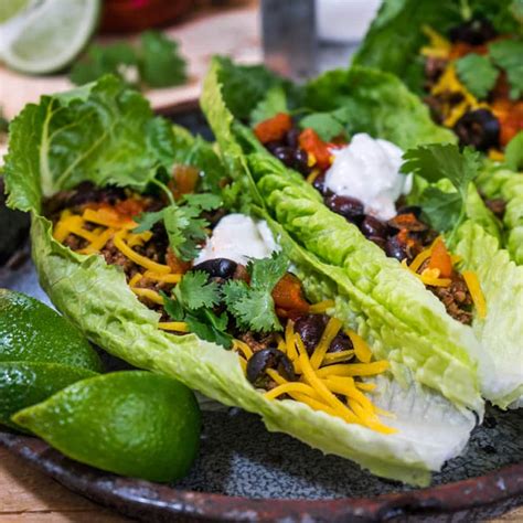 Fry ground beef, add chopped green pepper and 1. Ground Beef Lettuce Wrap with Cilantro | Living Chirpy