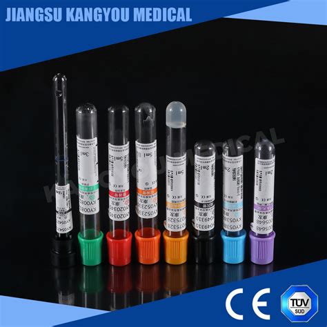 Disposable Vacuum Blood Collection Tube Medical Pet Glass Tube China