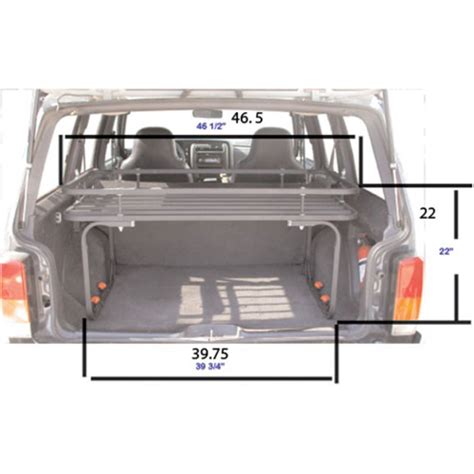 Olympic 4x4 Products Mountaineer Rack For 84 01 Jeep Cherokee Xj