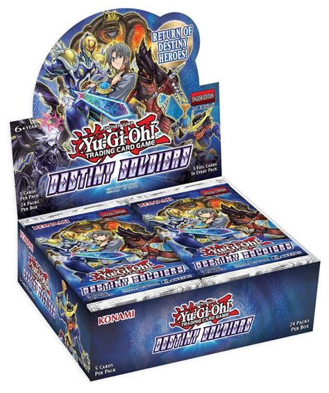 Yugioh Trading Card Game Destiny Soldiers Booster Box Toysonfireca