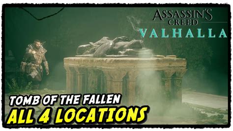Ac Valhalla All Tombs Of The Fallen Locations In Assassin S Creed