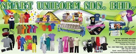 No 9, medan aliff hormoni 1/1, taman damansara aliff, 81200 johor bahru. SMART UNIFORM SDN BHD (Petaling Jaya, Malaysia) - Contact ...