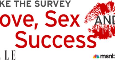 love sex and success take our survey