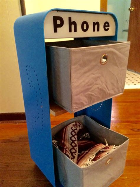 Old Phone Booth Turned Shelving Phone Booth Cosplay Diy Old Phone