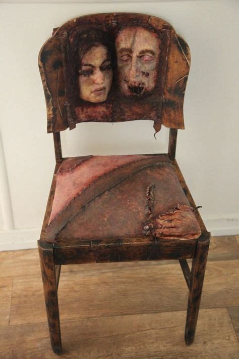Human Skin Covering Several Chair Seats Edward Theodore GEIN Horror House Horror Serial