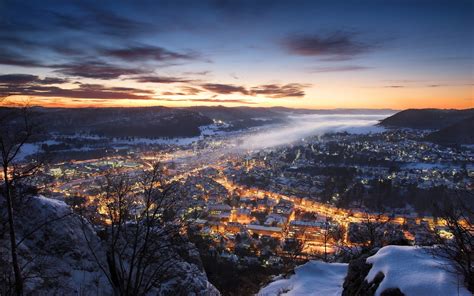 Sunlight Landscape Sunset City Cityscape Night Clouds Sunrise