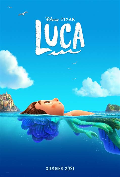 Disney Pixar Reveal New Poster For Luca Trailer On The Way Disney