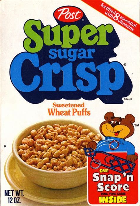 18 Sugar Cereals From Our Childhood That We Miss Sugar Crisp 1980s