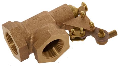 Robert Manufacturing R600 Series Bob Red Brass Float Valve With Compound Operating Lever And