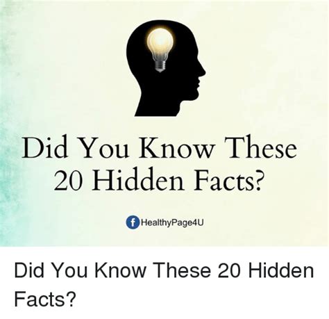 did you know these 20 hidden facts did you know facts alternative vrogue