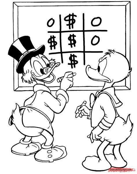 Everyone knows this cheerful cartoon character in his sailor suit. Free Printable Ducktales Coloring Pages