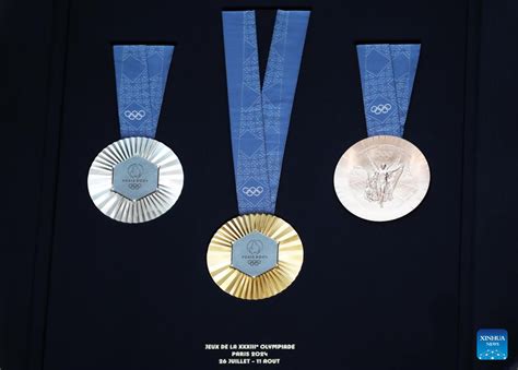 Paris 2024 Medals To Contain Piece Of Eiffel Tower Xinhua