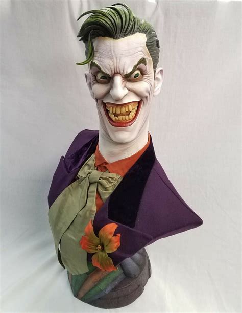 Sideshow Life Size 11 Joker Bust Statue New 6 Of