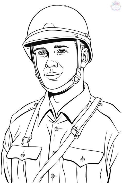 Desenho De Soldado Para Imprimir