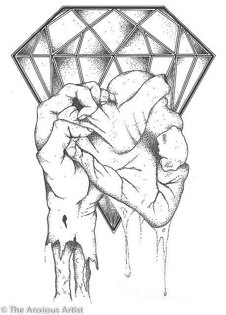 Marriage Drawing by The Anxious Artist