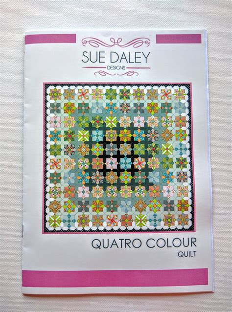 Quatro Colour Quilt Sue Daley Designs English Paper Piecing Kit