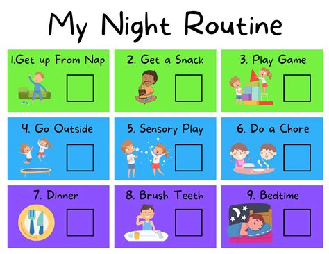 Free Printable Visual Cue Cards For Autism - Printable Templates Free
