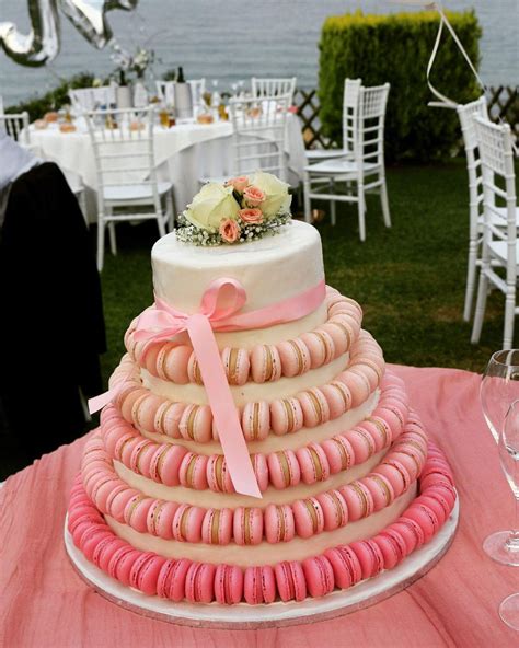 Macaron Wedding Cake