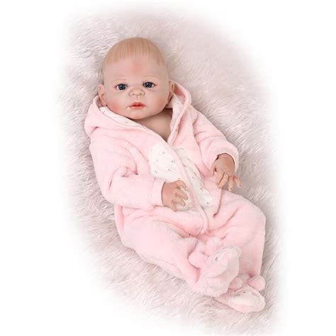 Npkcollection 57cm Lovely Whole Silicone Reborn Baby Girl